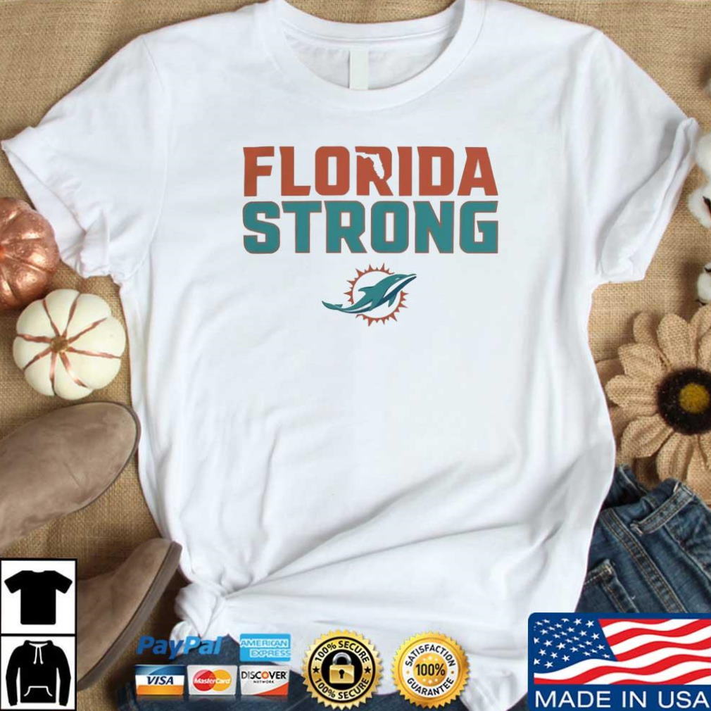 NFL Miami Dolphins Florida Strong Logo 2022 T-Shirt