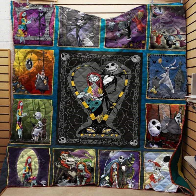 Nightmare Before Christmas 3D Quilt Blanket B