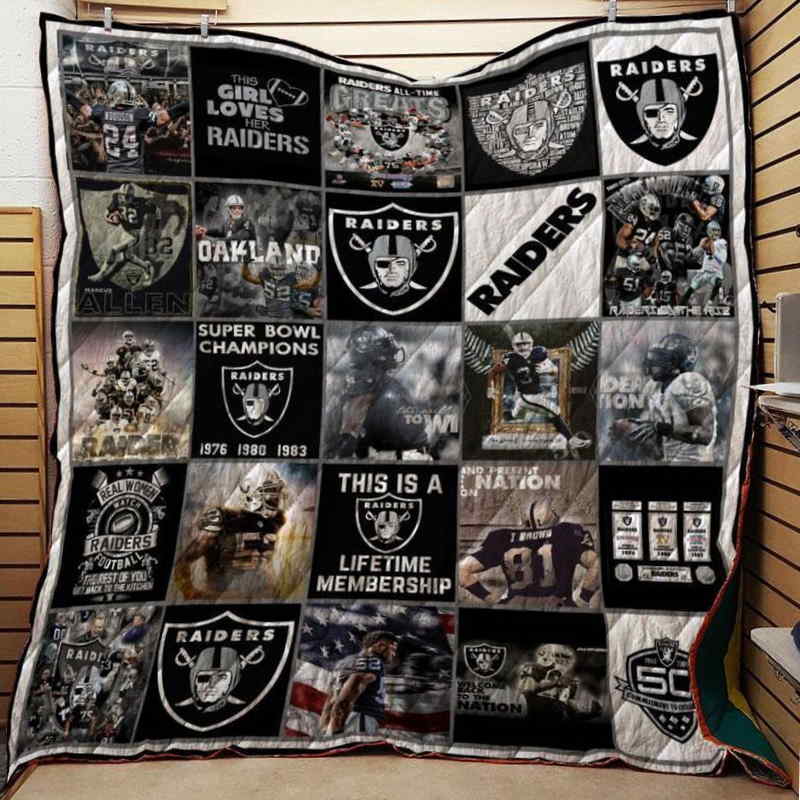 Oaaiders 3D Quilt Blanket