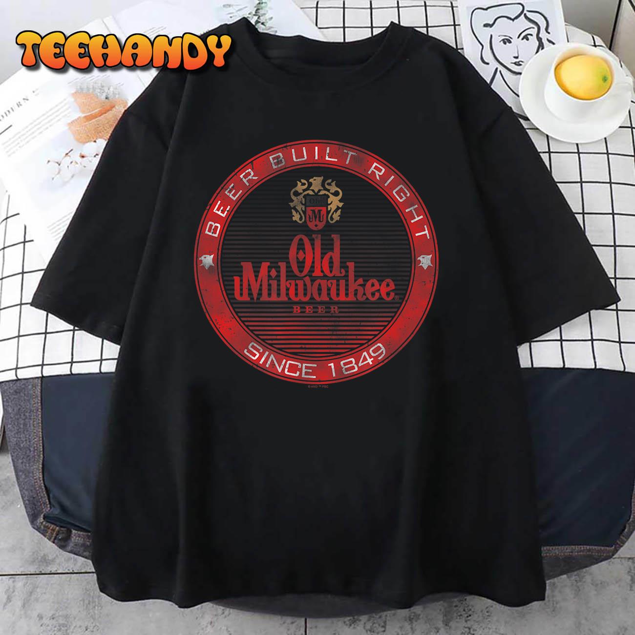 Old Milwaukee Beer Built Right T-Shirt