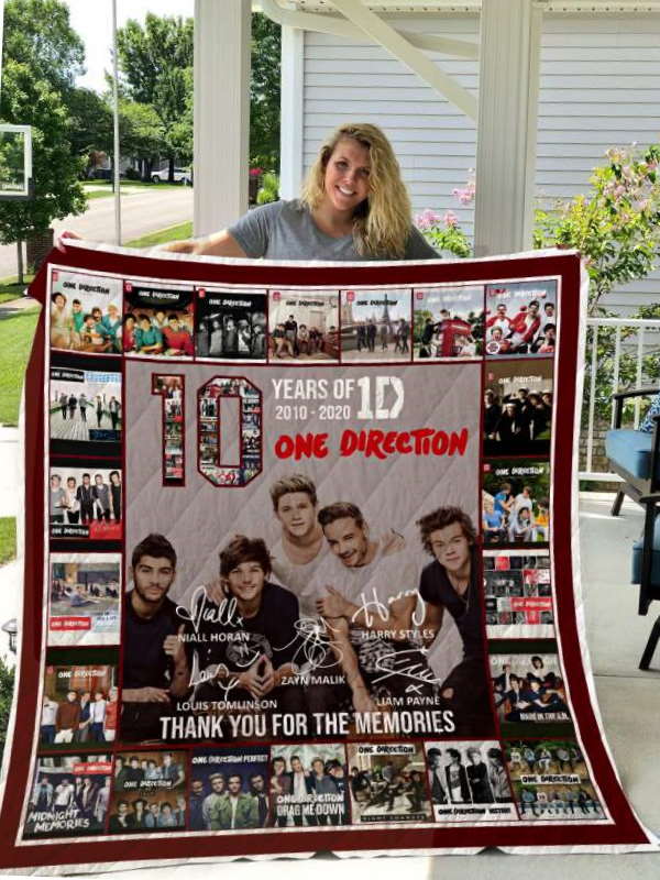 One Direction Years 3D Quilt Blanket