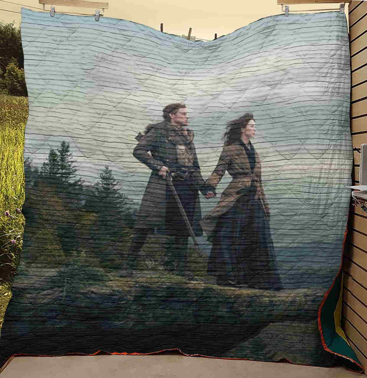 Outlander Season Brave The New World 3D Quilt Blanket