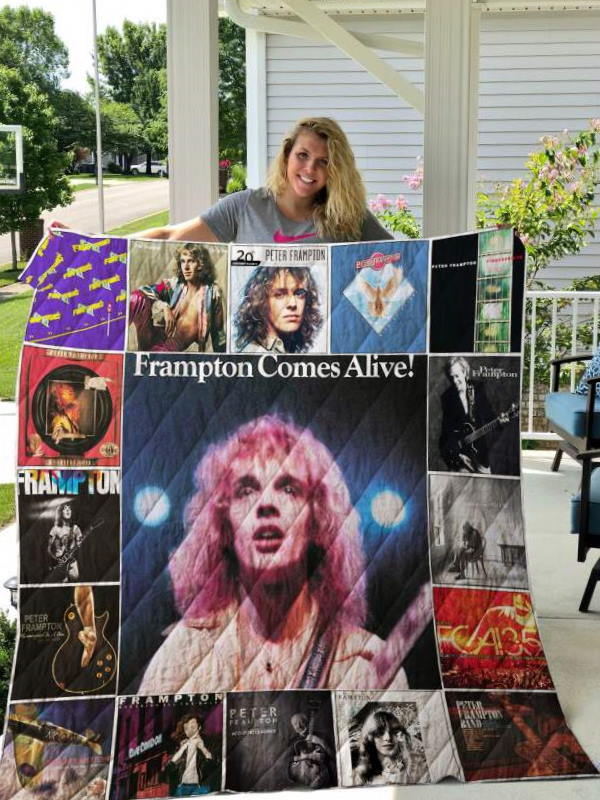 Peter Frampton 3D Quilt Blanket