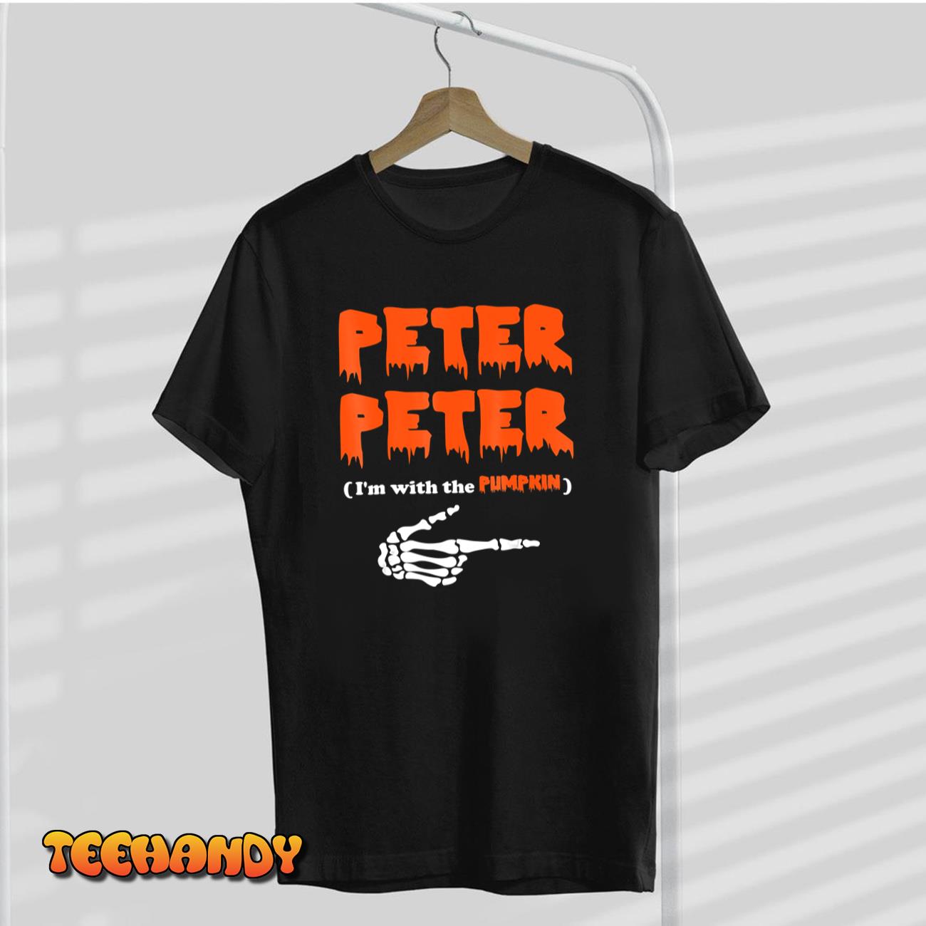 Peter Pumpkin Eater Costume Halloween Splash T-Shirt