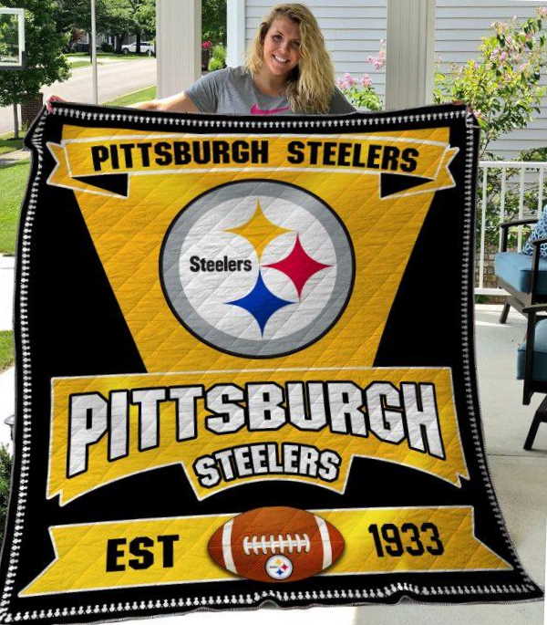 Pittsburgh Steelers Quilt Blanket