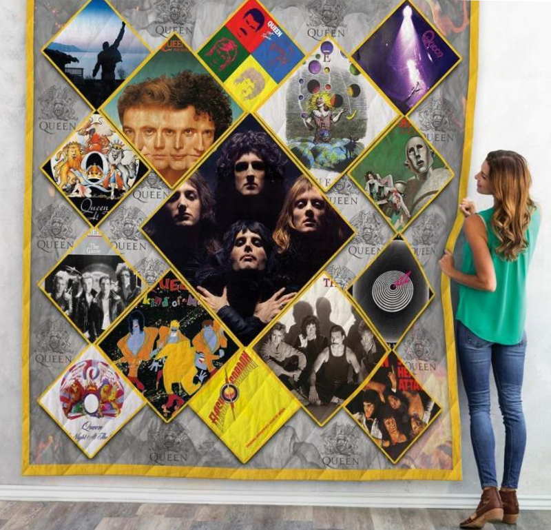 Queen Album 3D quilt Blanket