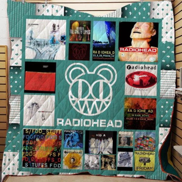 Radiohead Album Collections 3D Quilt Blanket