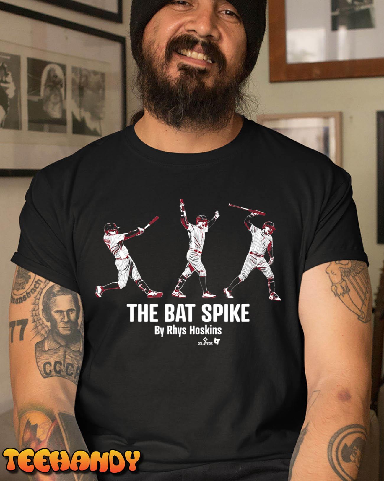 Rhys Hoskins – The Bat Spike – Philadelphia Baseball T-Shirt