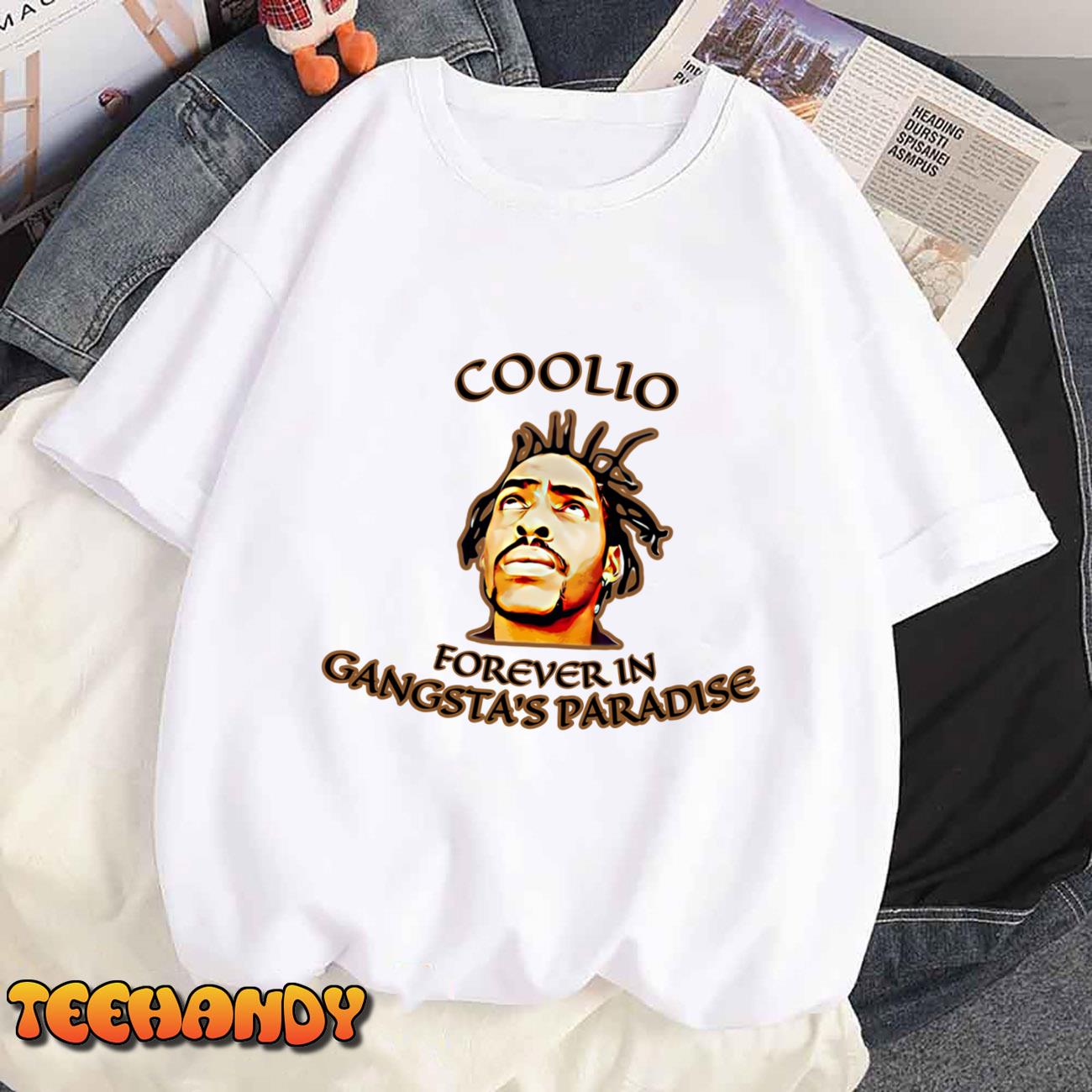 RIP Coolio 1963 2022 Legend Never Die Vintage Unisex T-Shirt