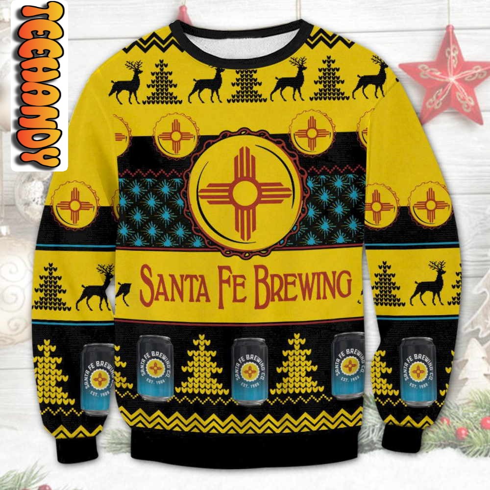 Santa Fe Brewing Ugly Christmas Sweater