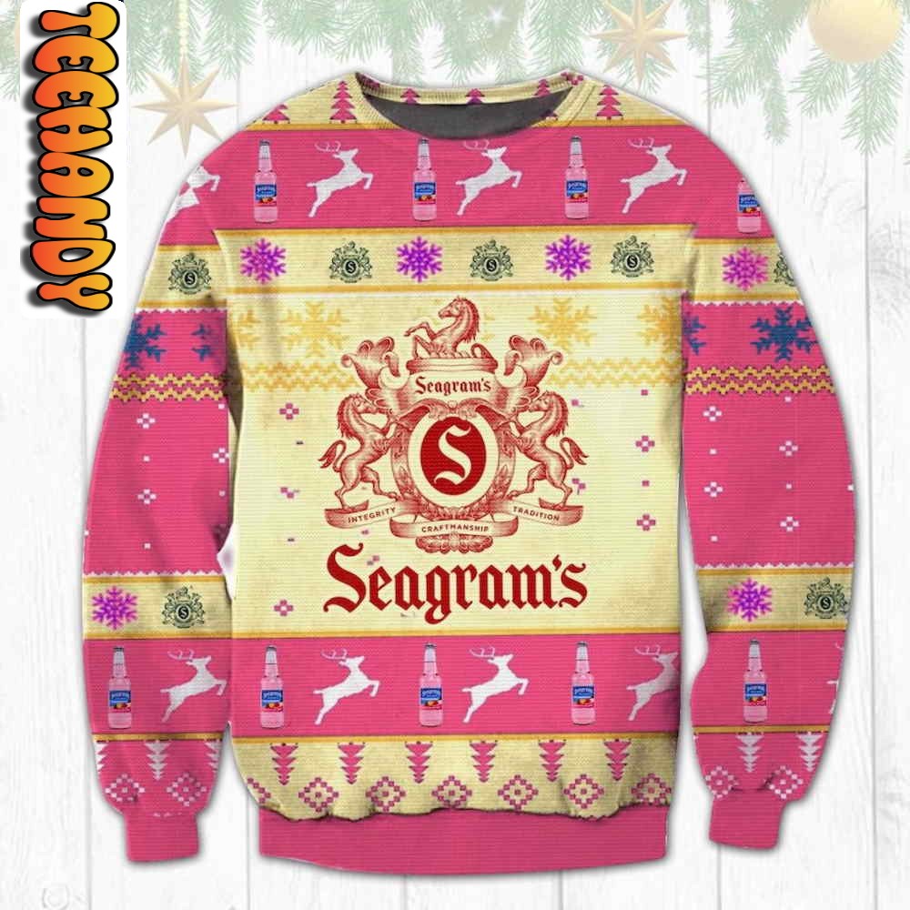 Seagram’s Ugly Christmas Sweater