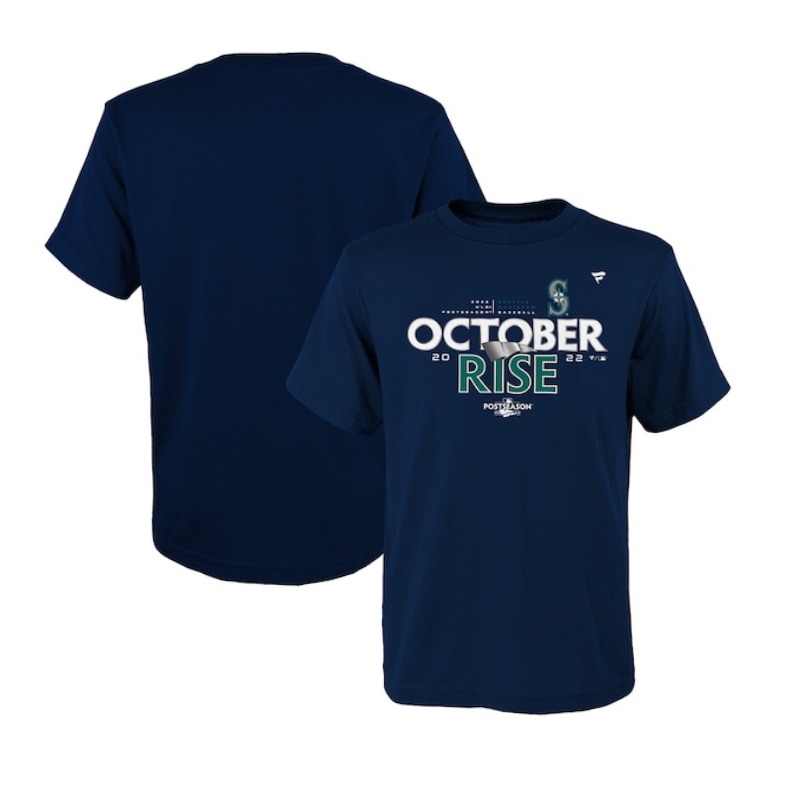 Seattle Mariners The October Rise 2022 Postseason T Shirt