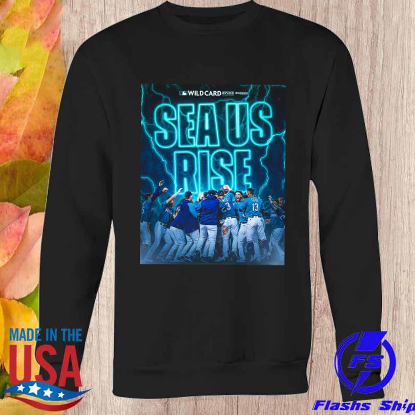 Seattle Mariners Wildcard Sea Us Rise T-shirt