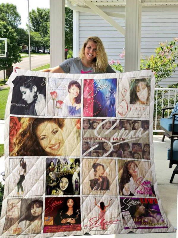 Selena 3D All Over Print Quilt Blanket