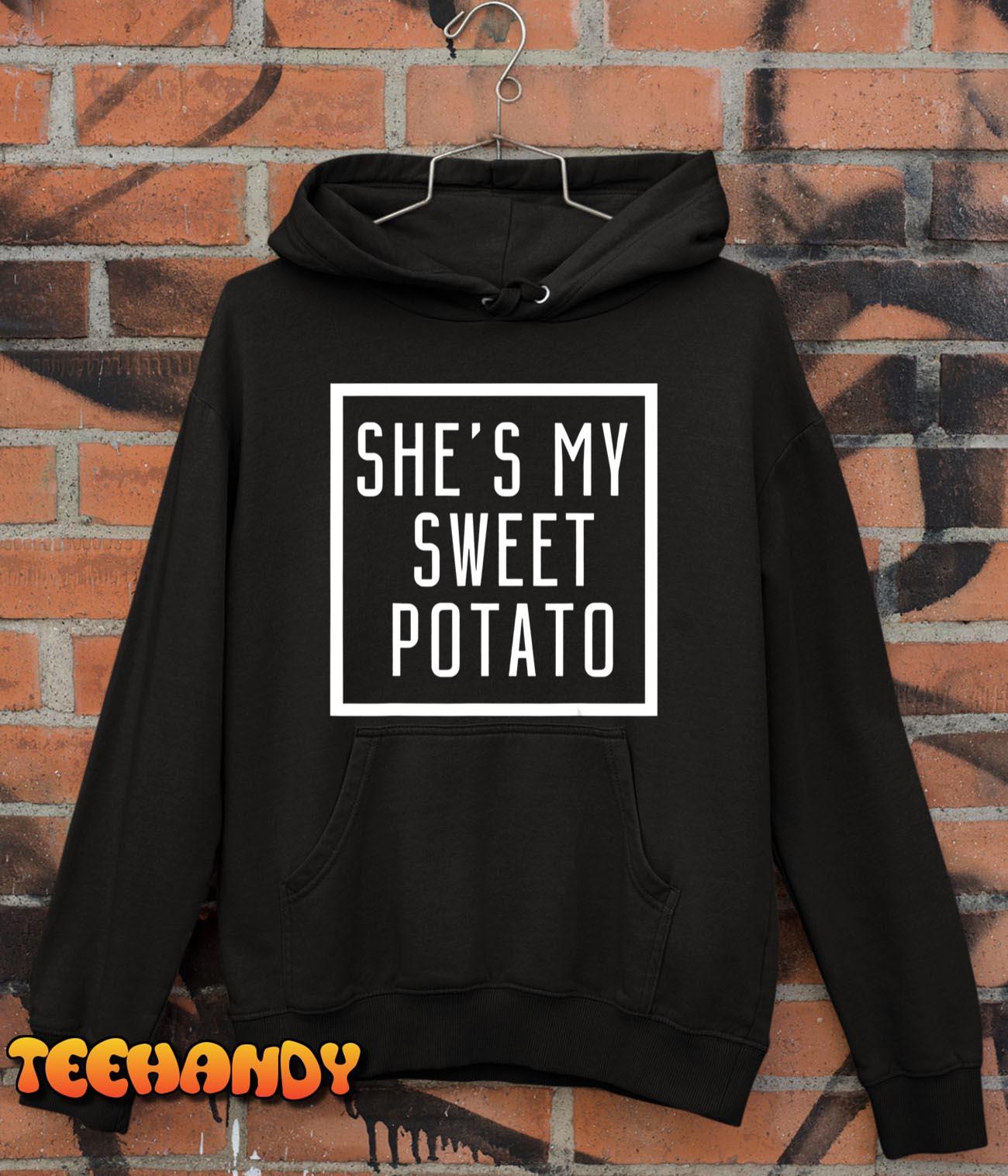 She’s My Sweet Potato I Yam Set Couples Matching T-Shirt