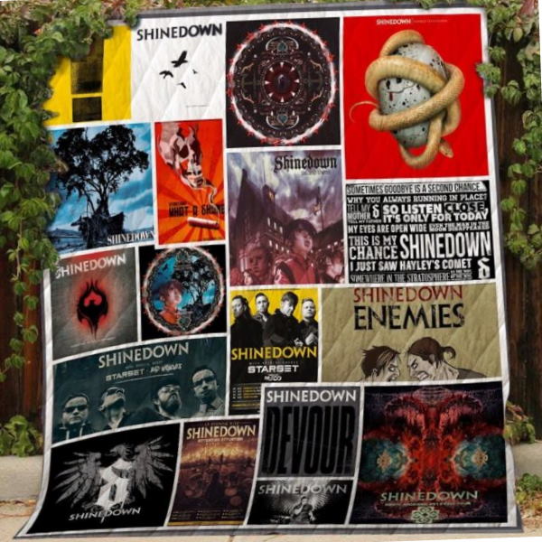 Shinedown 3D Quilt Blanket