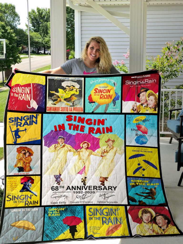 Singin’ On The Rain H89 Quilt Blanket