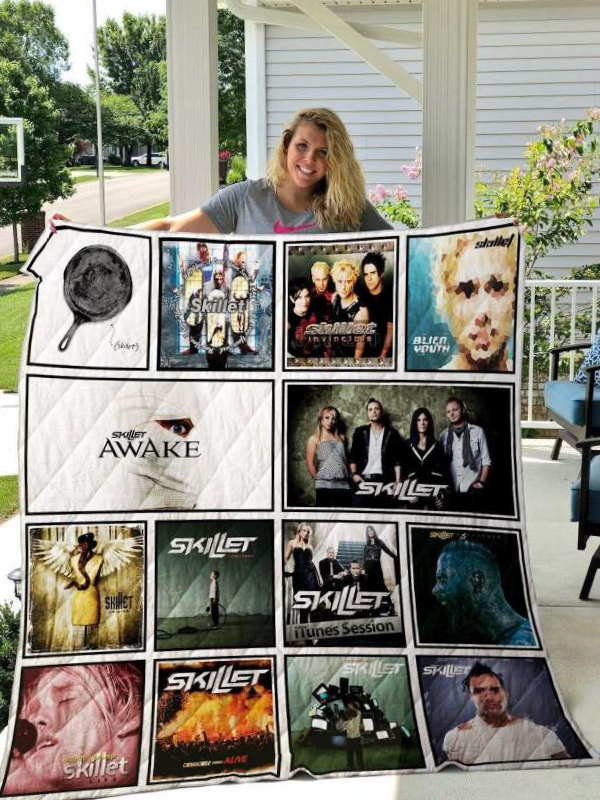 Skillet 3D All Over Print Quilt Blanket