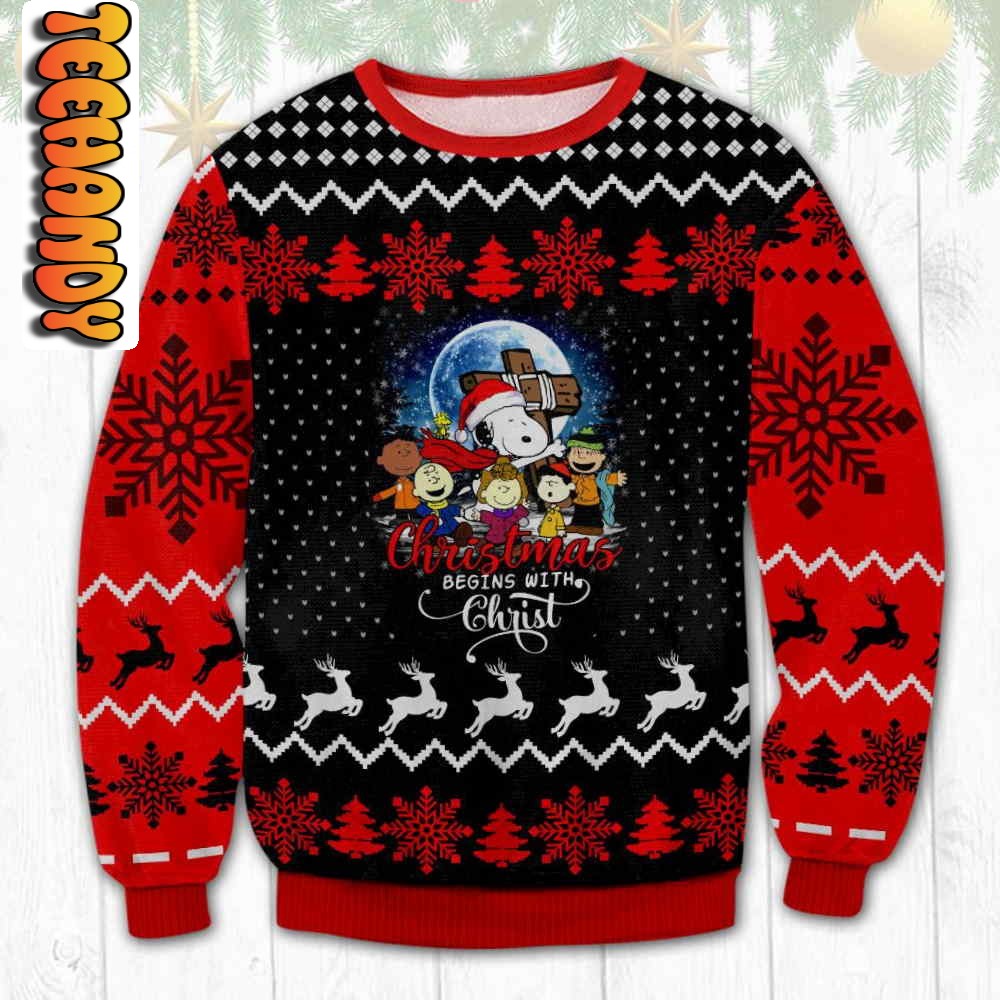 Snoopy Christmas Ugly Sweater