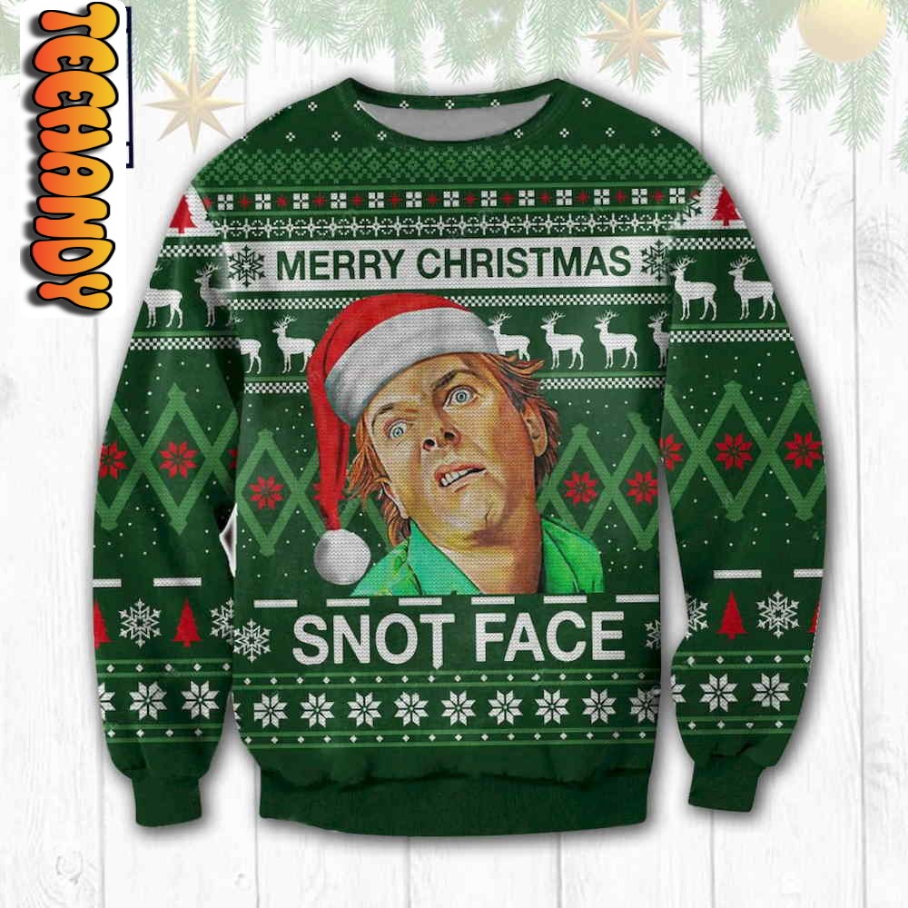 Snot Face Ugly Sweater