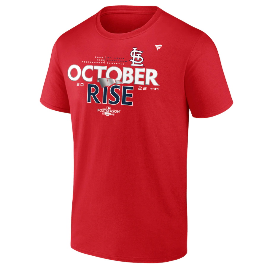 St. Louis Cardinals October Rise 2022 Postseason Unisex T-Shirt