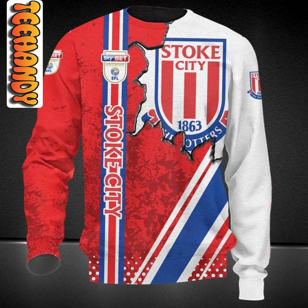 Stoke City FC Christmas Ugly Sweater