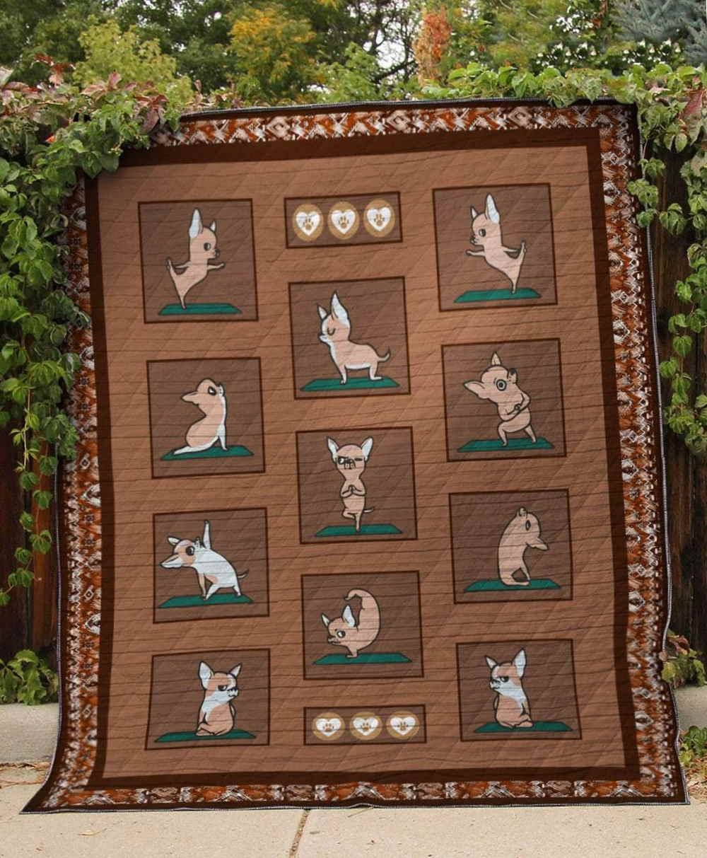 Strong Corgi 3D Quilt Blanket