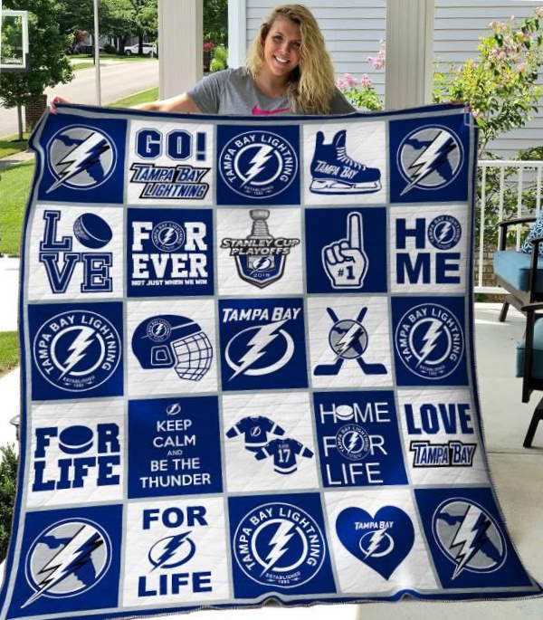 Tampa Bay Lightning Quilt Blanket