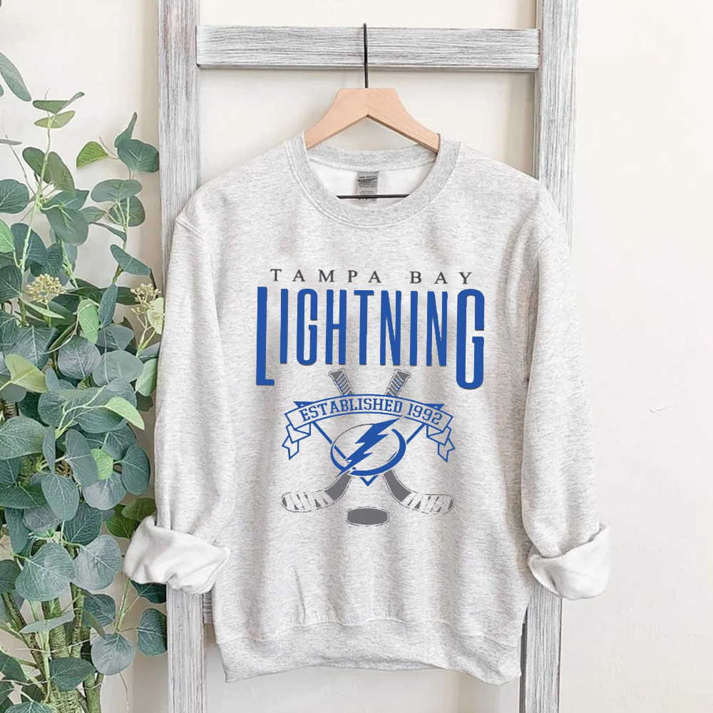 Tampa Bay Lightning Sweatshirt  Hockey Fan Shirt, Tampa Shirt