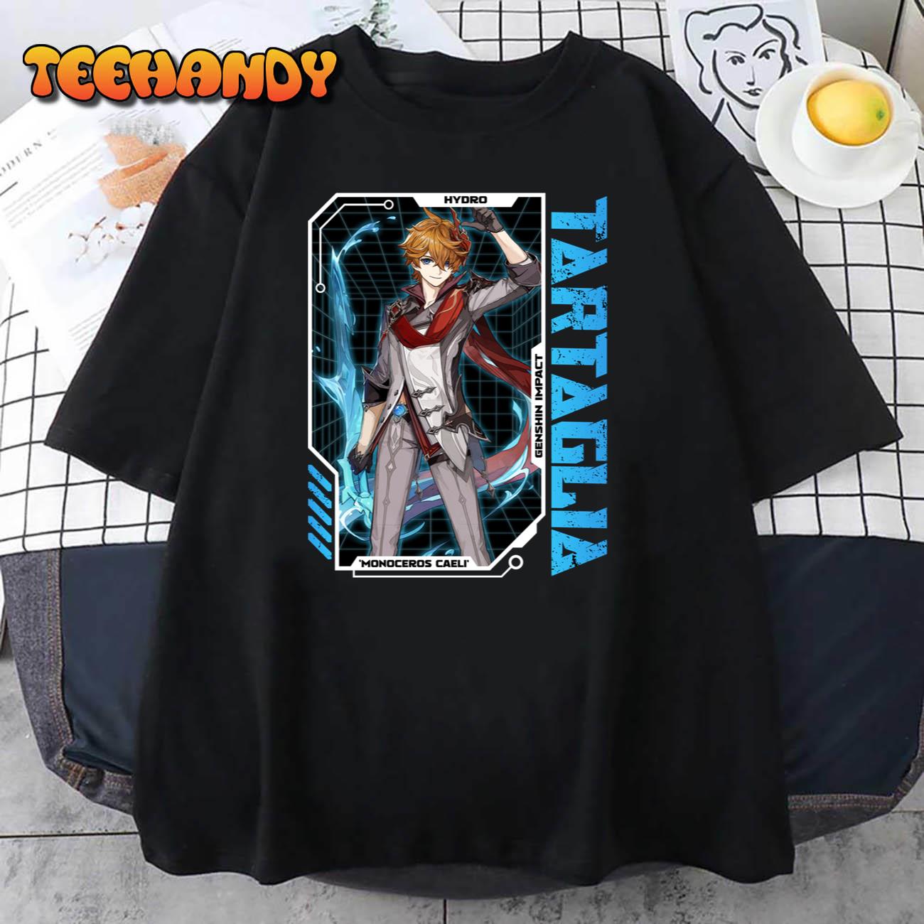 Tartaglia Genshin Impact Streetwear T-Shirt