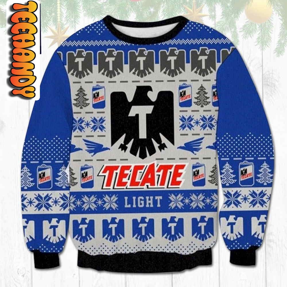 Tecate Light Ugly Christmas Sweater