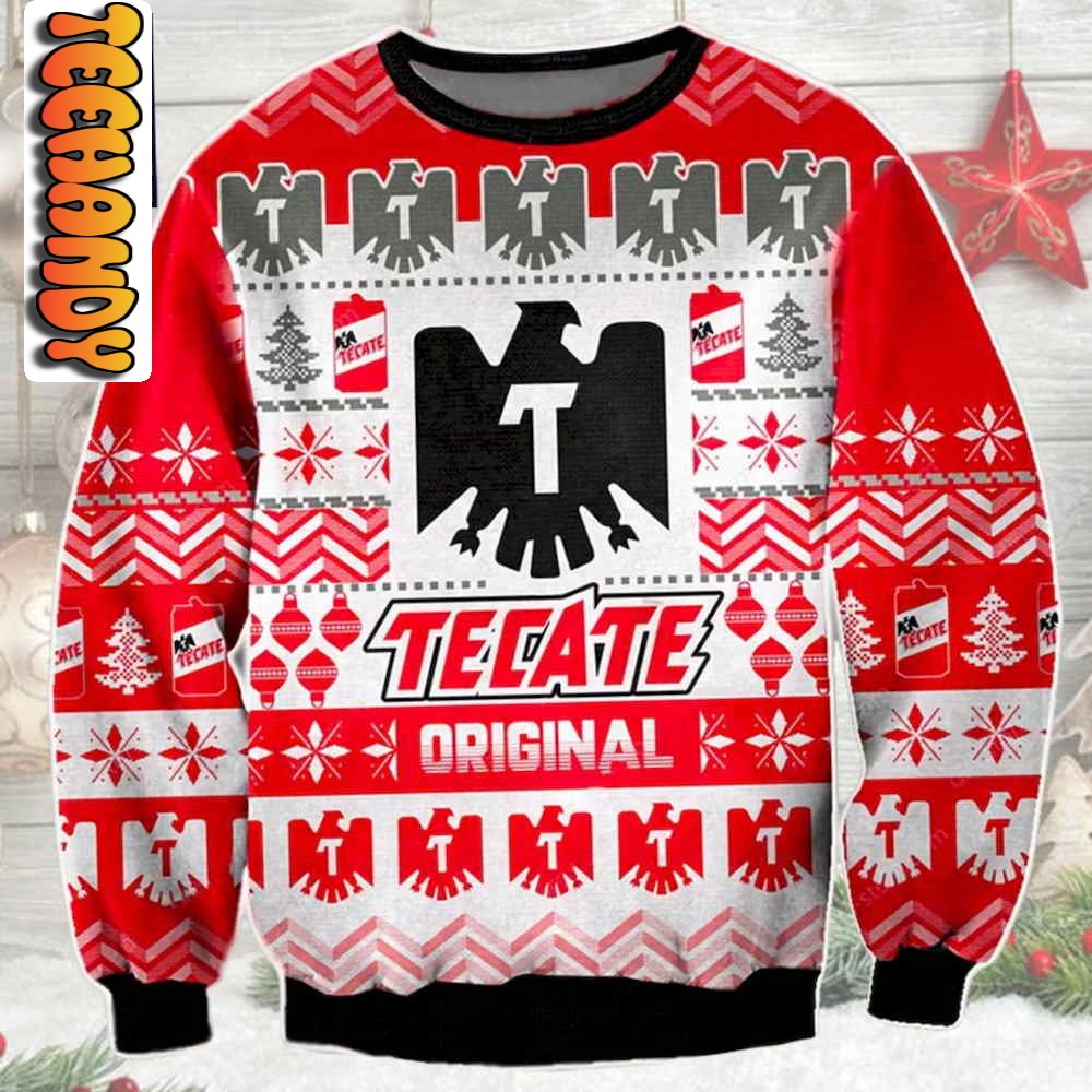 Tecate Original Ugly Christmas Sweater