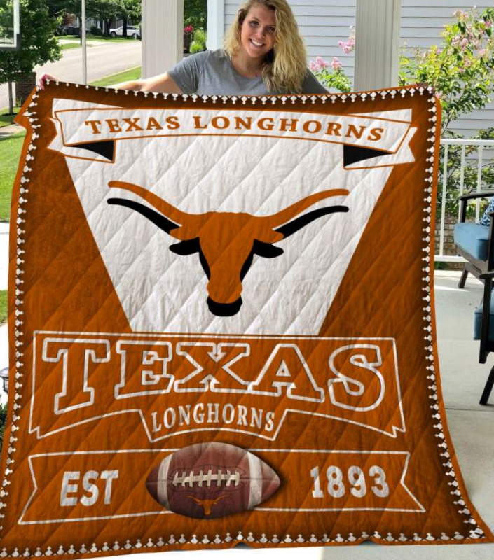 Texas Longhorns 3D Quilt Blanket