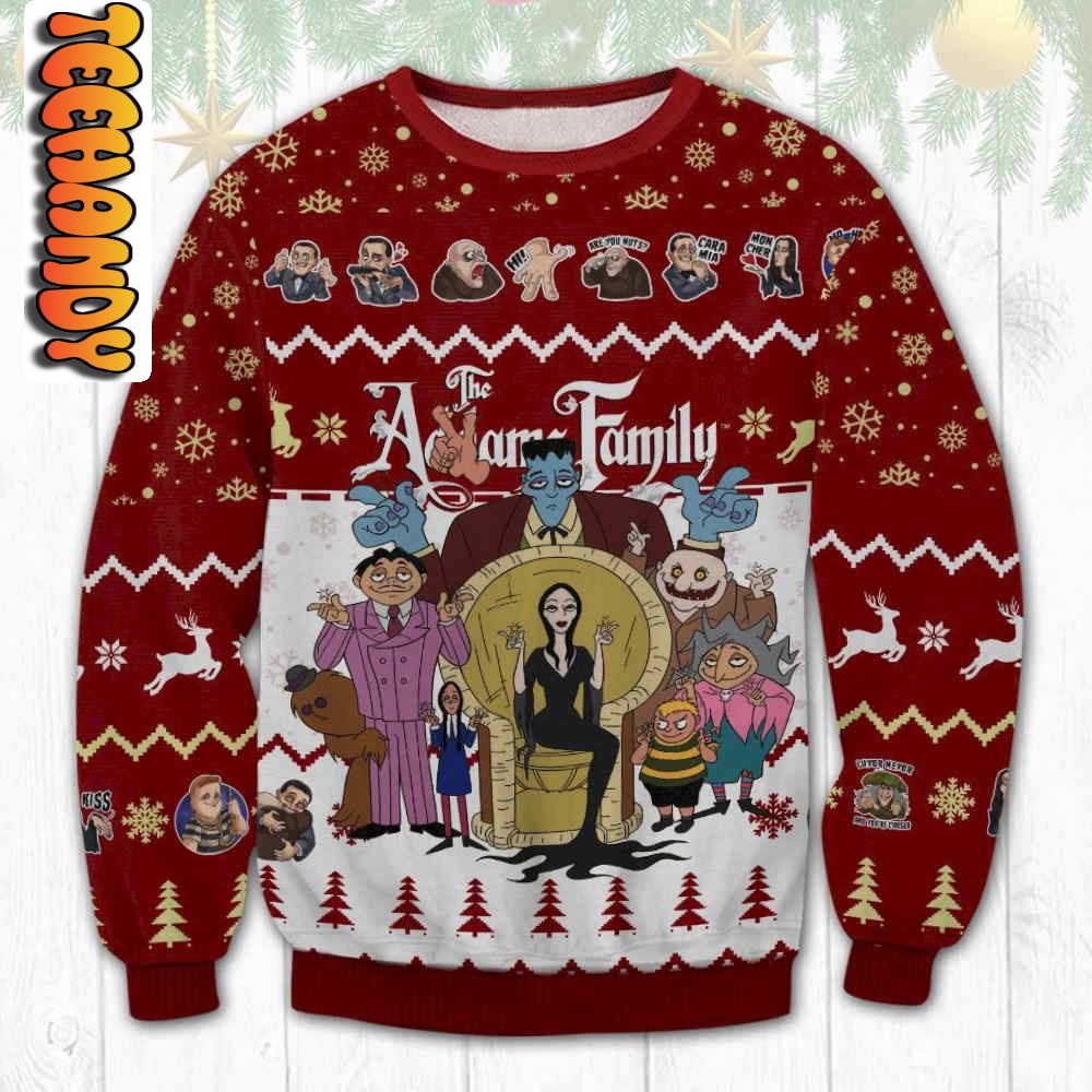 The Addams Family Ugly Sweater