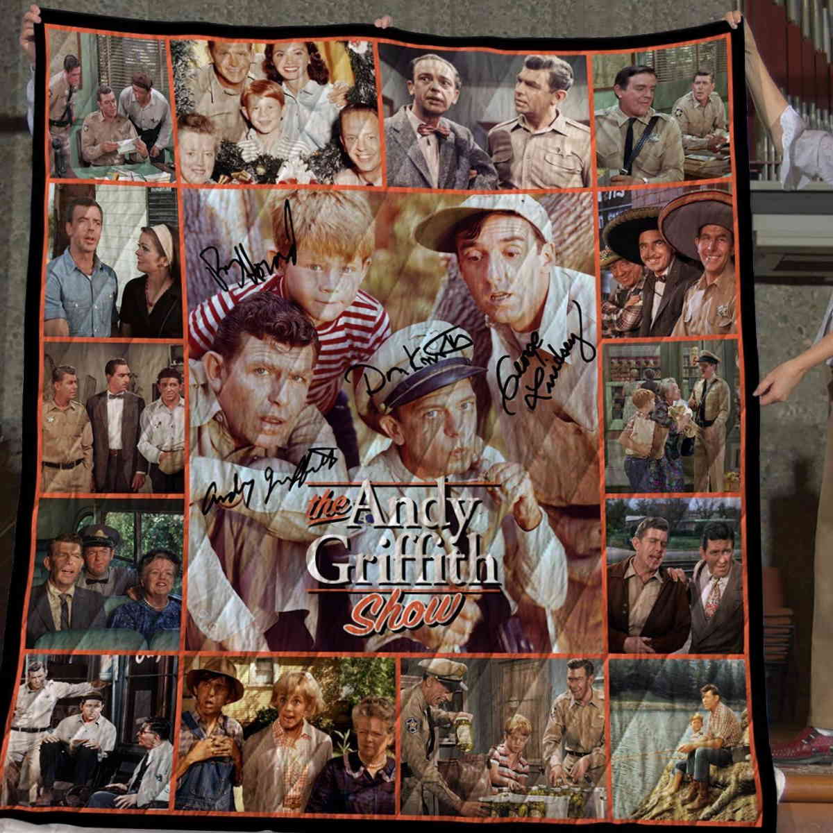 The Andy Griffith Show Quilt Blanket