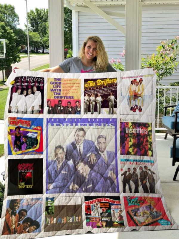 The Drifters Albums 3D Quilt Blanket