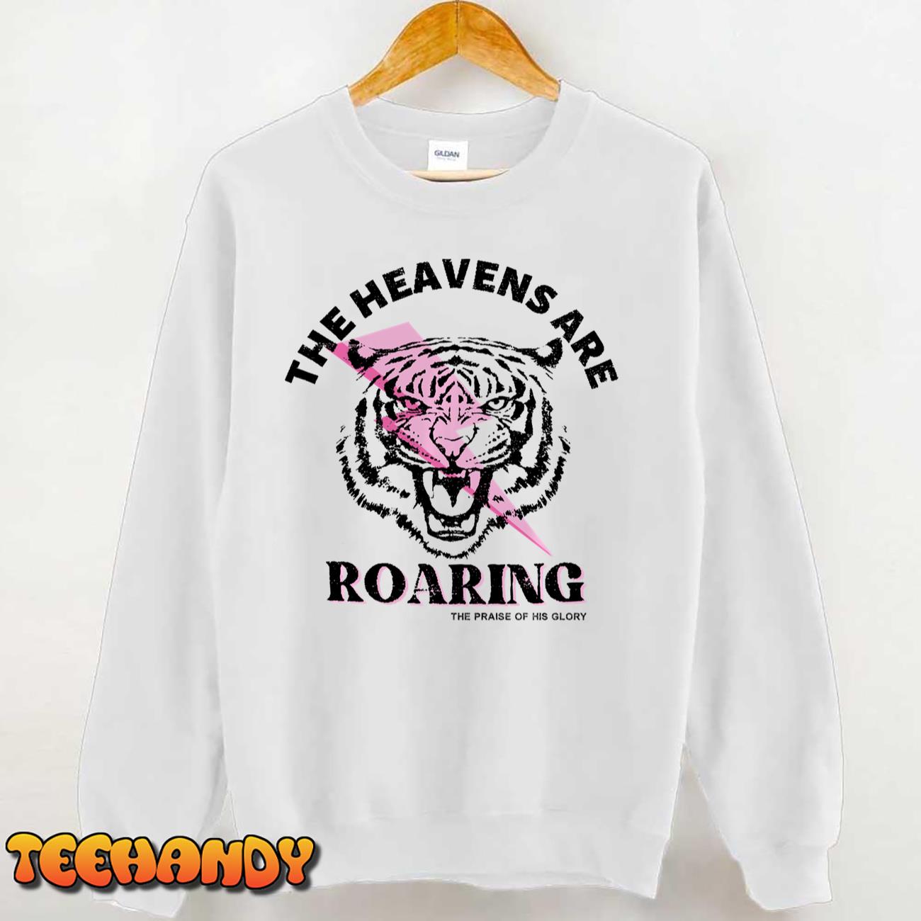 The Heavens Are Roaring Christian Sweatshirt