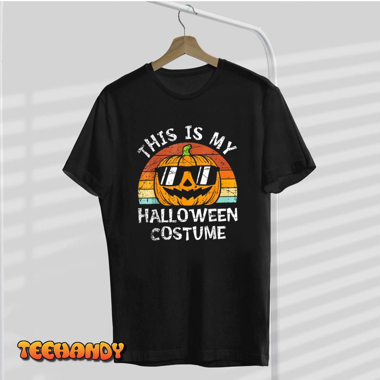 This Is My Halloween Costume Pumpkin Men Toddler Boys T-Shirt