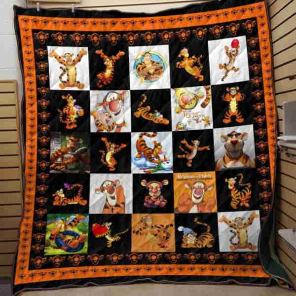 Tigger Fabric 3D Quilt Blanket