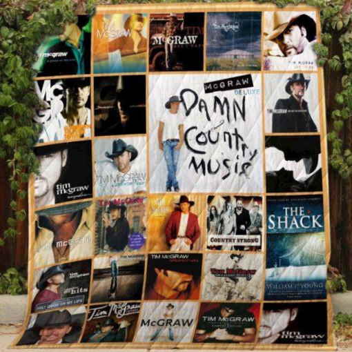 Tim Mcgraw 3D Quilt Blanket