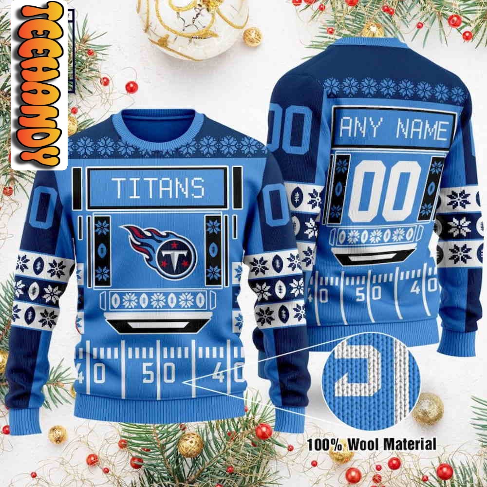 Titans NFL Ugly Christmas Sweater