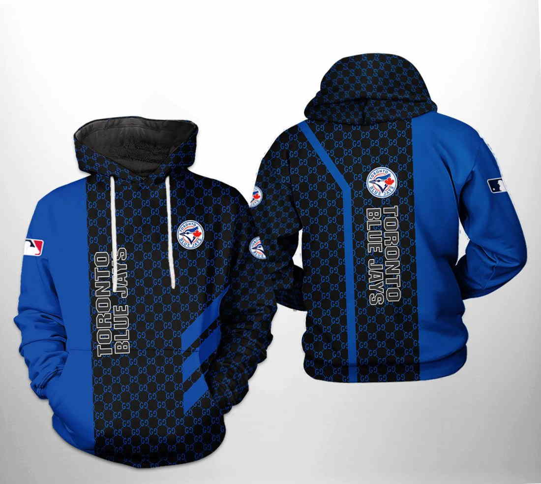 Toronto Blue Jays MLB 3D Hoodie Zipper Hoodie