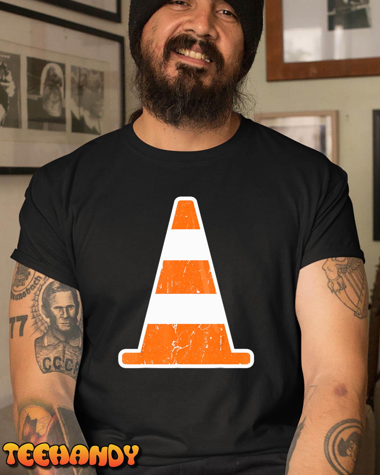 Traffic Cone T-Shirt Traffic Cone Costume Shirt T-Shirt