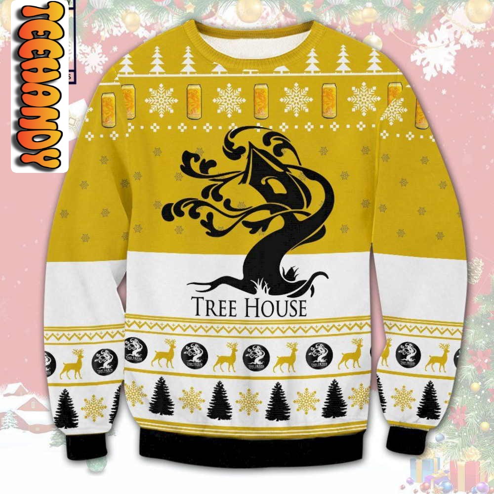 Tree House Ugly Christmas Sweater