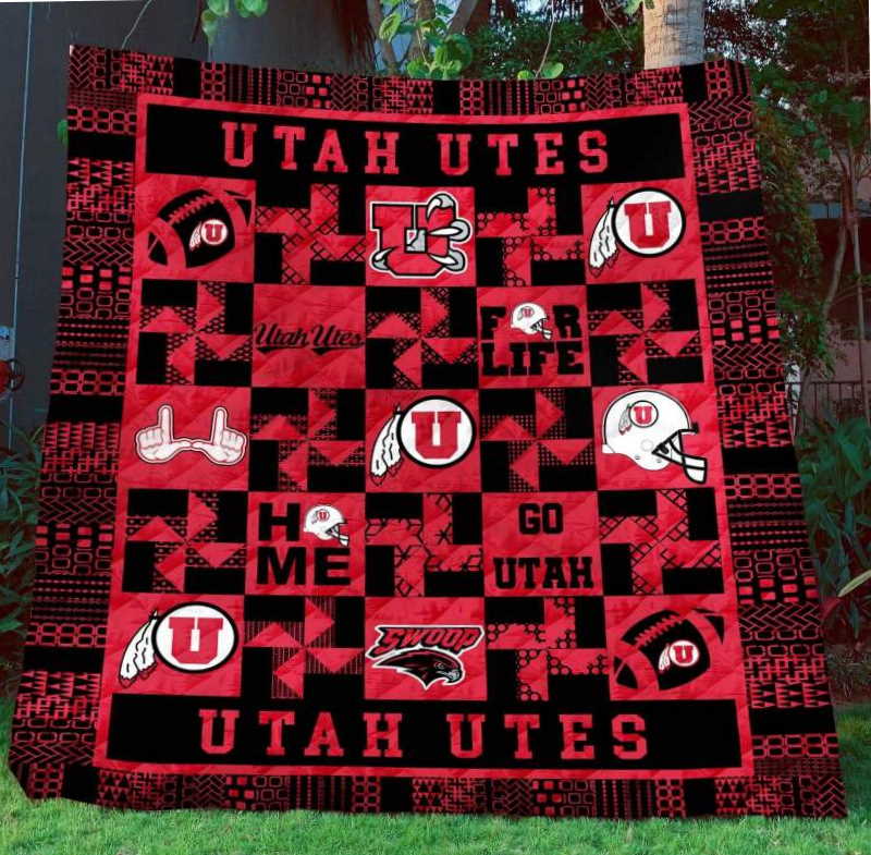 Utah Utes Quilt Blanket