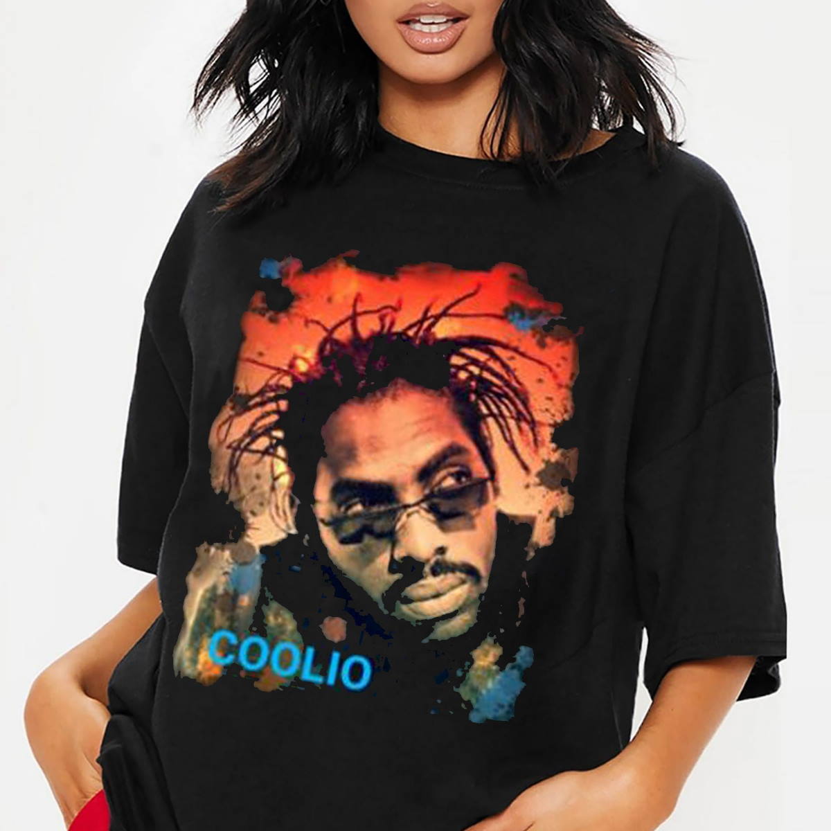 Vintage  Coolio With 90s Hits Gangsta’s Paradise Gifts Unisex T-Shirt