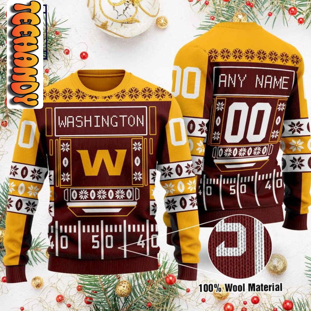 Washington NFL Ugly Christmas Sweater