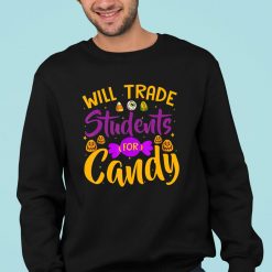 Will Trade Students for Candy Funny Teacher Halloween T-Shirt