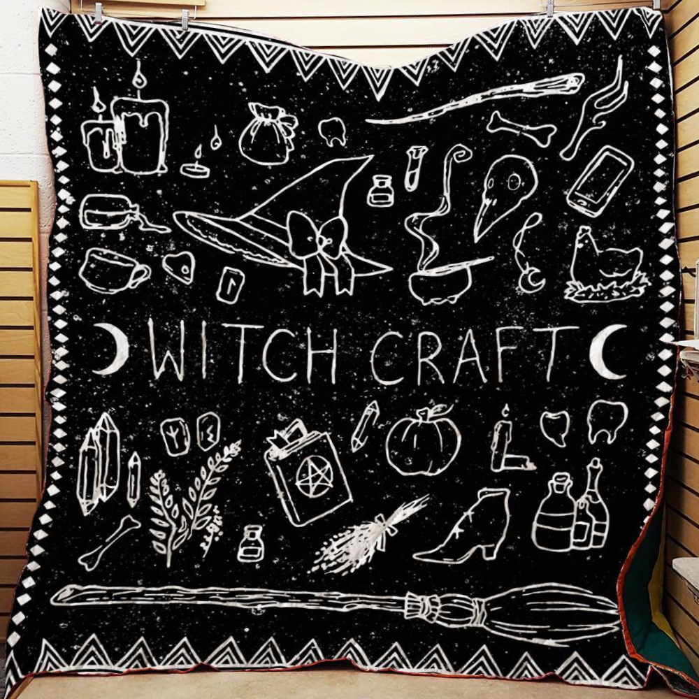 Witch Craft 3D Quilt Blanket