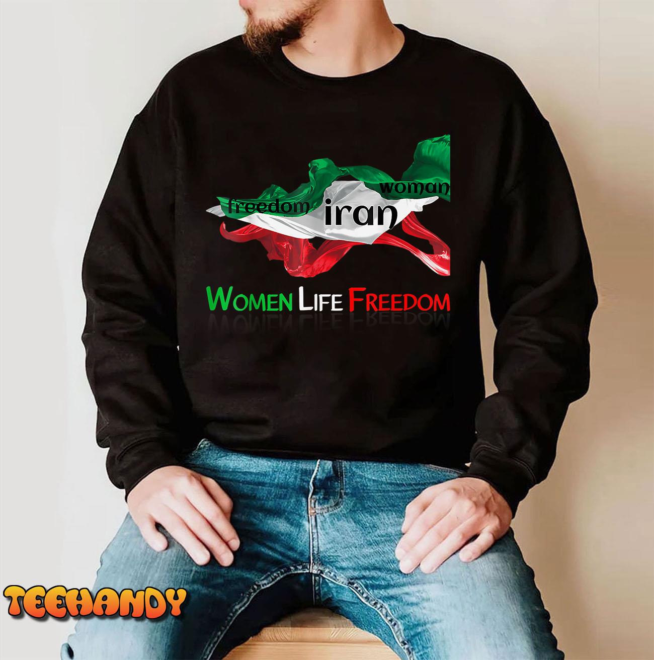 Woman Life Freedom Iran Zan Zendegi Azadi Persian Iranian T-Shirt